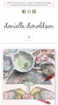 Mobile Screenshot of danielledonaldson.com